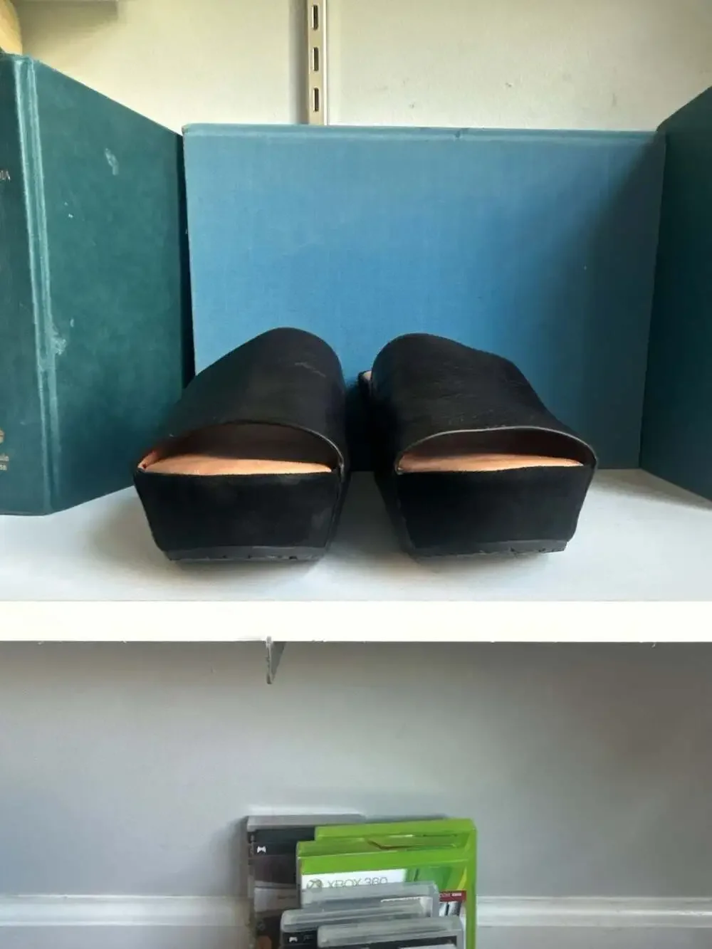Gentle Souls Forella Leather Platform Slide Wedge Sandals